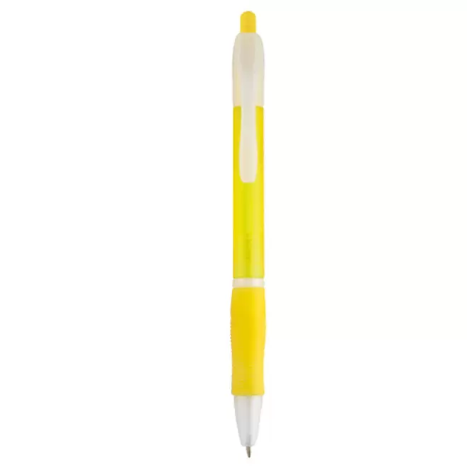 STYLO PERSONNALISÉ 'ALASSIO' CORPS COLORÉ - jaune