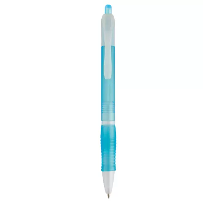 STYLO PERSONNALISÉ 'ALASSIO' CORPS COLORÉ - bleu clair