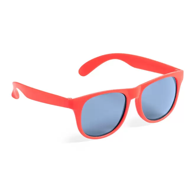 LUNETTES DE SOLEIL MATE PERSONNALISABLE 'NOEN' - rouge