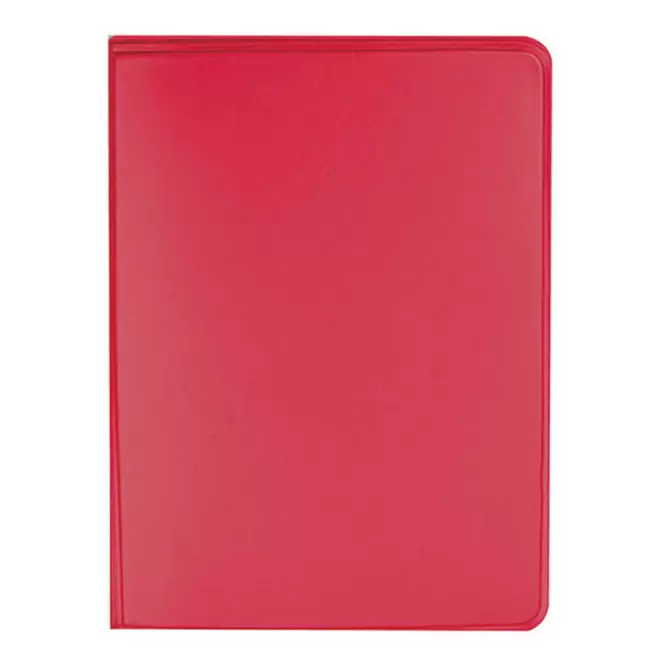 PORTE CARTES PROMOTIONNEL DOUBLE 'AUGUSTO' - rouge