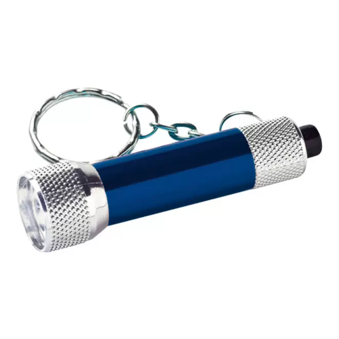 PORTE-CLES LAMPE PUBLICITAIRE 'VISTA' - bleu