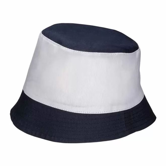 BOB BICOLORE PUBLICITAIRE 'BOBIL' - blanc/bleu