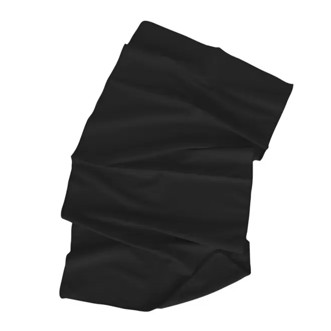 SERVIETTE MICROFIBRE PERSONNALISÉE 50x100 CM 'MELIS - noir