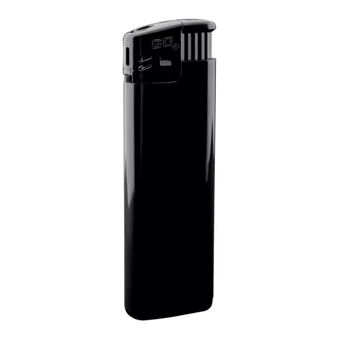 BRIQUET PUBLICITAIRE RECHARGEABLE PIEZO 'ERIS' - noir