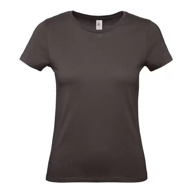TEE-SHIRT FEMME B&C PERSONNALISABLE 'PALTO 145G' - brun