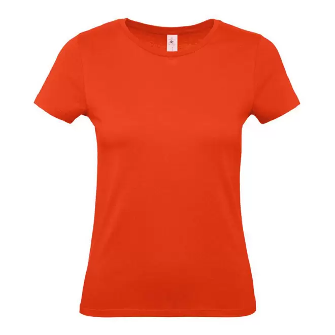 TEE-SHIRT FEMME B&C PERSONNALISABLE 'PALTO 145G' - fire red