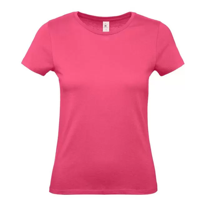 TEE-SHIRT FEMME B&C PERSONNALISABLE 'PALTO 145G' - fuchsia