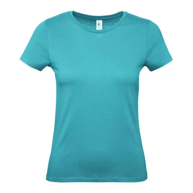 TEE-SHIRT FEMME B&C PERSONNALISABLE 'PALTO 145G' - bleu turquoise