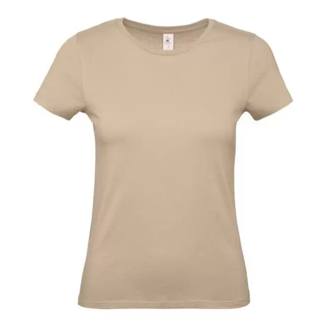 TEE-SHIRT FEMME B&C PERSONNALISABLE 'PALTO 145G' - sable