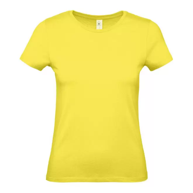 TEE-SHIRT FEMME B&C PERSONNALISABLE 'PALTO 145G' - jaune