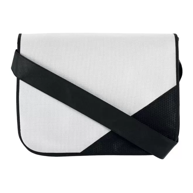 SACOCHE BESACE PUBLICITAIRE 'CALABRESE' - blanc