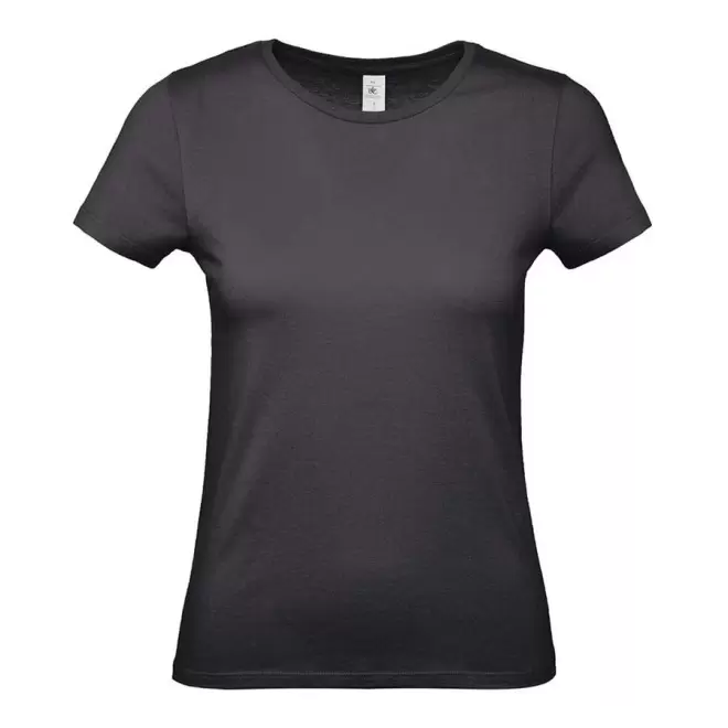 TEE-SHIRT FEMME B&C PERSONNALISABLE 'PALTO 145G' - urban black