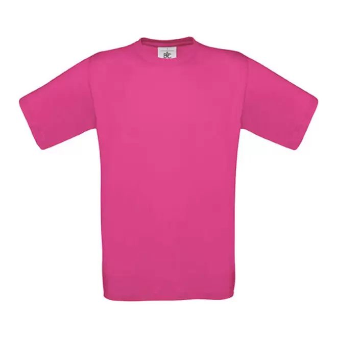 TEE-SHIRT ENFANT B&C PERSONNALISABLE 'PALTO 145G' - fuchsia