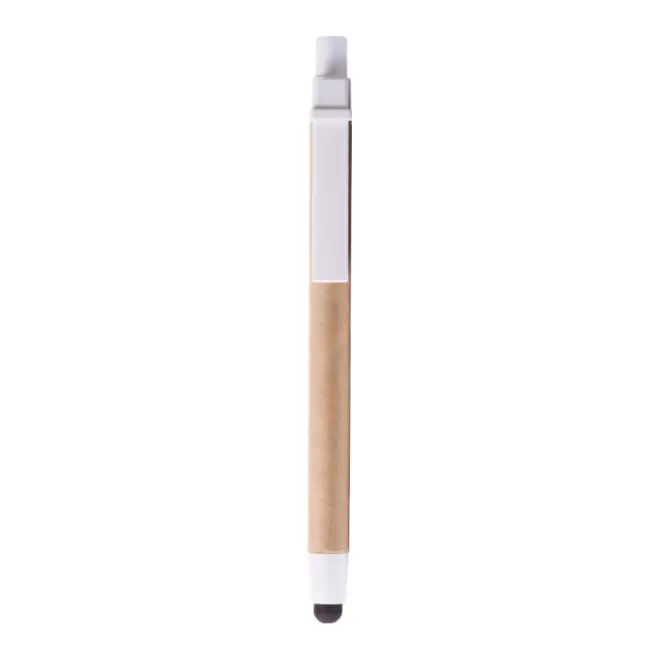 STYLO STYLET PERSONNALISÉ 'ECOTOUCH' - blanc