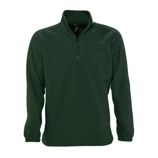 SWEAT-SHIRT PUBLICITAIRE MIXTE POLAIRE 'NESS' 300 GR/M² - vert sapin