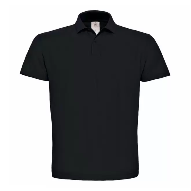 POLO PERSONNALISABLE HOMME B&C 'ADIMO' - noir