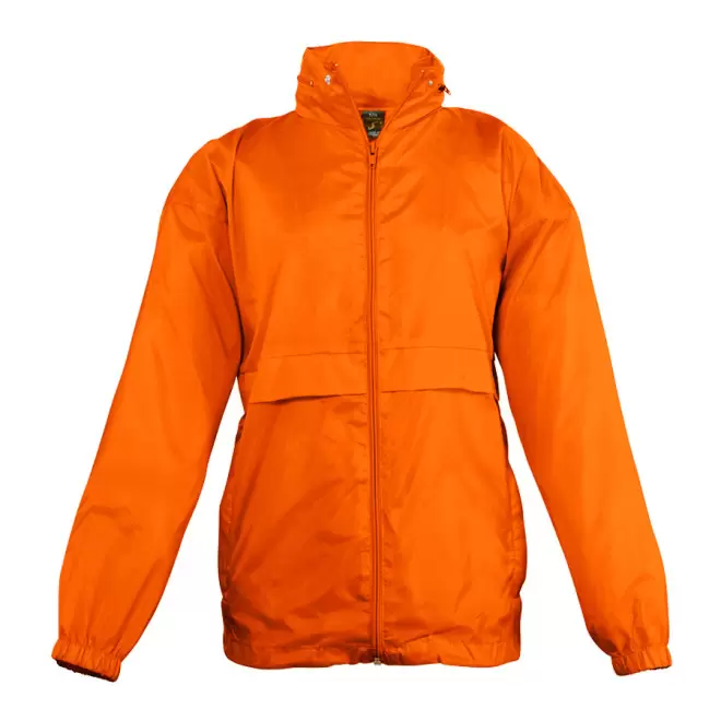 COUPE-VENT ENFANT PERSONNALISABLE 'SURF KIDS' - orange