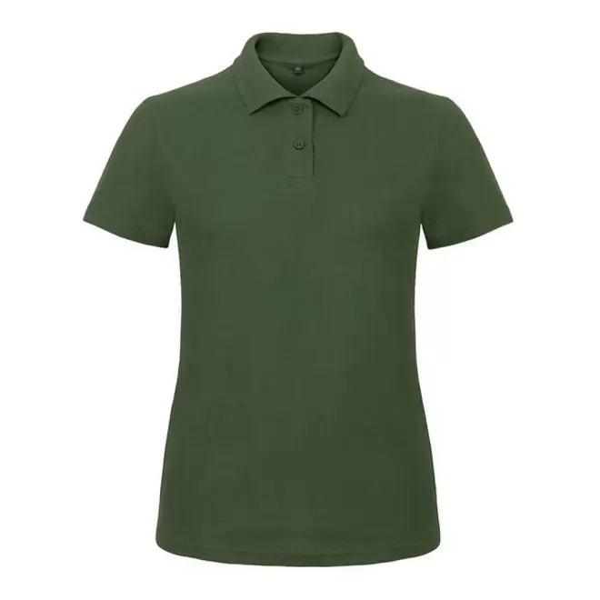 POLO PERSONNALISABLE FEMME B&C 'ADIMO' - vert bouteille