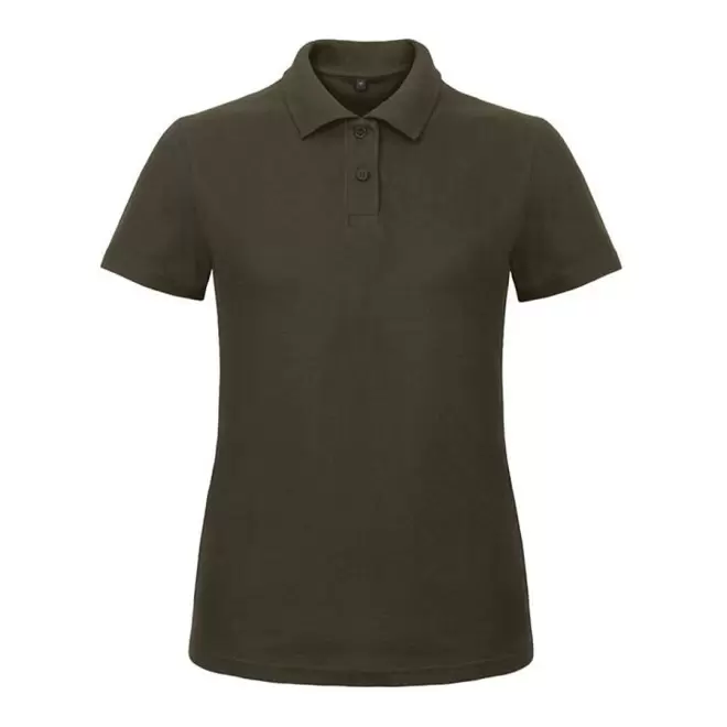 POLO PERSONNALISABLE FEMME B&C 'ADIMO' - brun