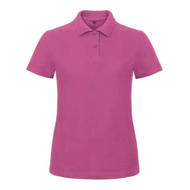 POLO PERSONNALISABLE FEMME B&C 'ADIMO' - fuchsia