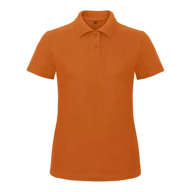POLO PERSONNALISABLE FEMME B&C 'ADIMO' - orange