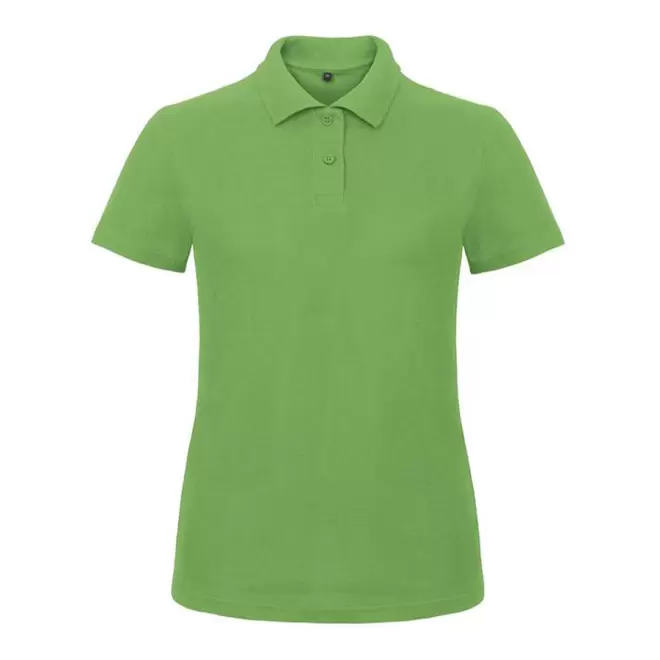 POLO PERSONNALISABLE FEMME B&C 'ADIMO' - vert