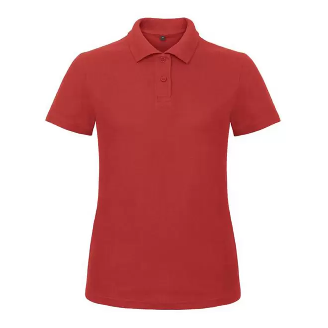 POLO PERSONNALISABLE FEMME B&C 'ADIMO' - rouge