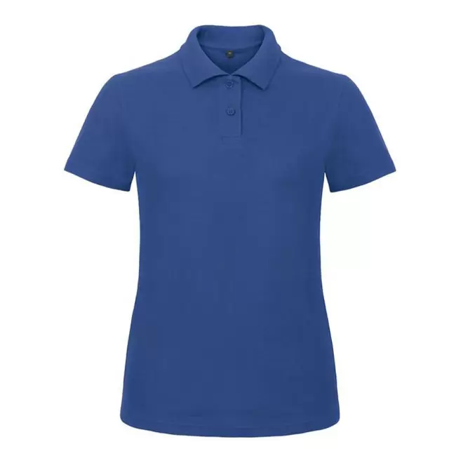 POLO PERSONNALISABLE FEMME B&C 'ADIMO' - bleu royal