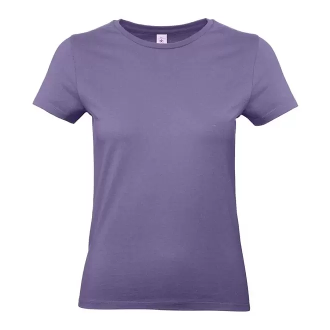 TEE-SHIRT FEMME PERSONNALISABLE B&C 'PALTO 185' - lilas