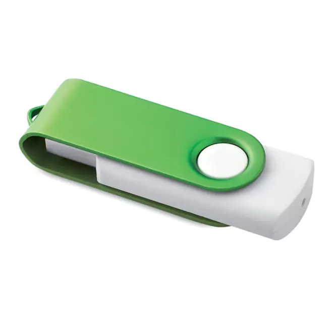 CLE USB PUBLICITAIRE 'ROTOFLASH' 1 GO A 32 GO - vert
