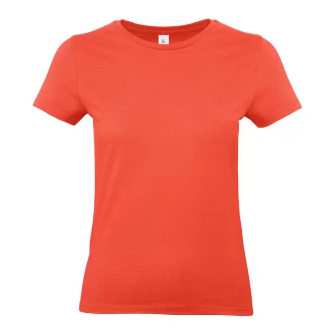 TEE-SHIRT FEMME PERSONNALISABLE B&C 'PALTO 185' - sunset orange