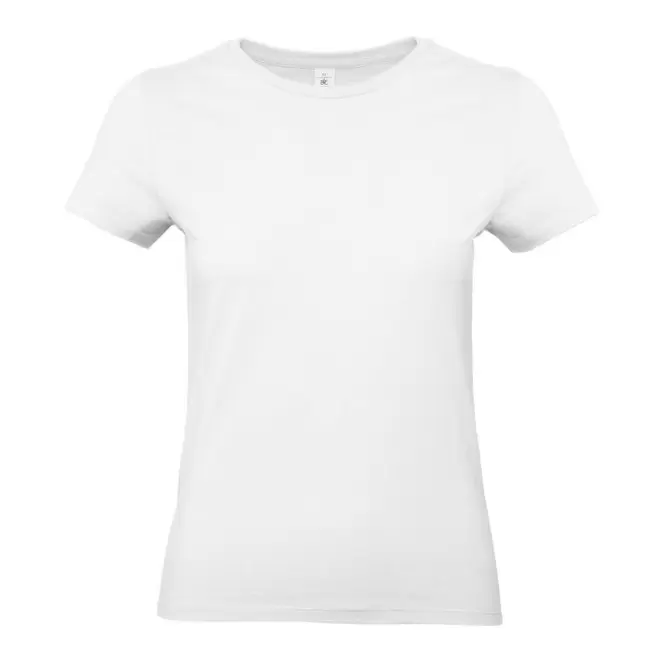 TEE-SHIRT BLANC PERSONNALISABLE B&C 'PALTO 185' - blanc
