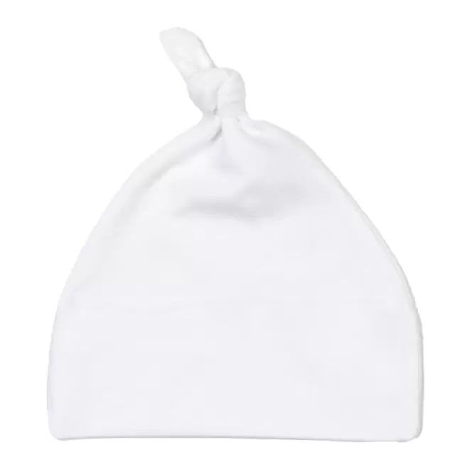 BONNET PERSONNALISABLE BIO BEBE BABYBUGZ® 'BONNETON' - blanc