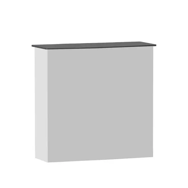 COMPTOIR D'ACCUEIL PERSONNALISÉ 'VELCRO BAR' - planche noir