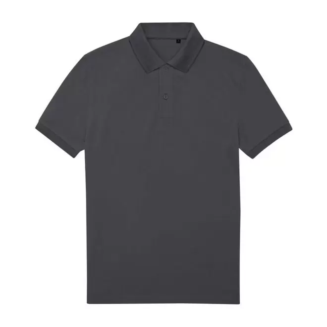 POLO PERSONNALISABLE HOMME B&C 'RADOP' - gris foncé