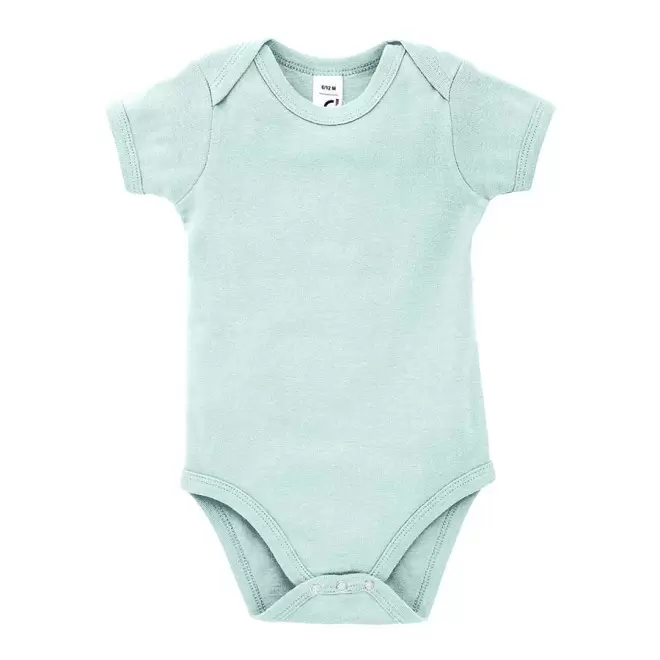 BODY BÉBÉ PERSONNALISÉ 'BAMBINO' 180 GR/M² - bleu