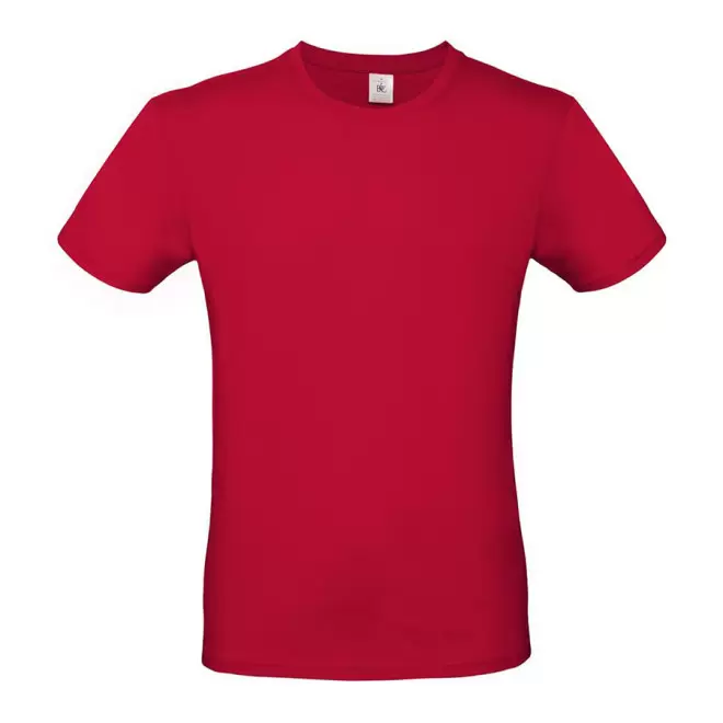 TEE-SHIRT HOMME B&C PERSONNALISABLE 'PALTO 145G' - rouge foncé