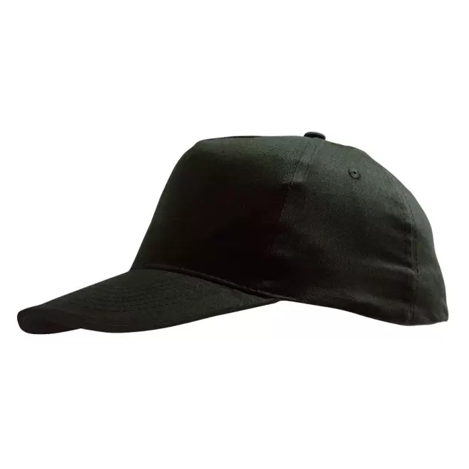 CASQUETTE PUBLICITAIRE ADULTE 'SUNNY' 180 GR/M² - noir
