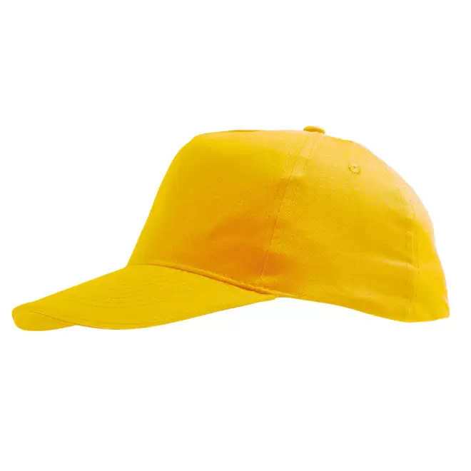 CASQUETTE PUBLICITAIRE ADULTE 'SUNNY' 180 GR/M² - jaune