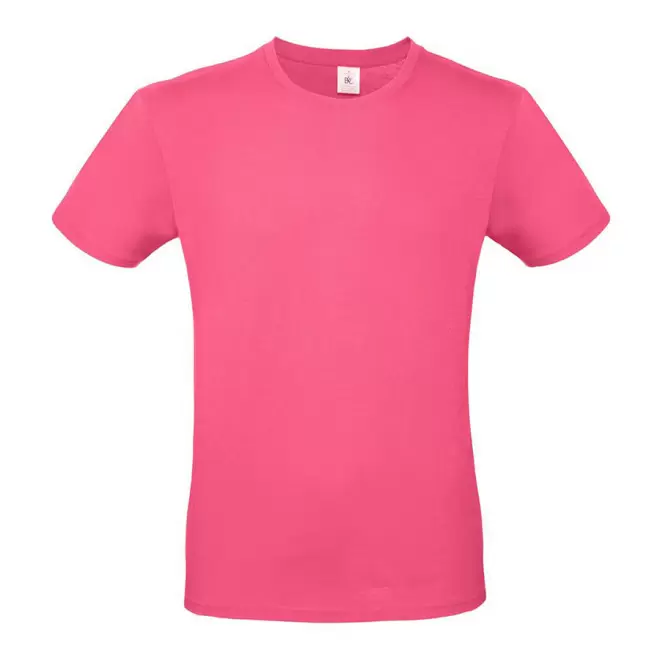 TEE-SHIRT HOMME B&C PERSONNALISABLE 'PALTO 145G' - fuchsia