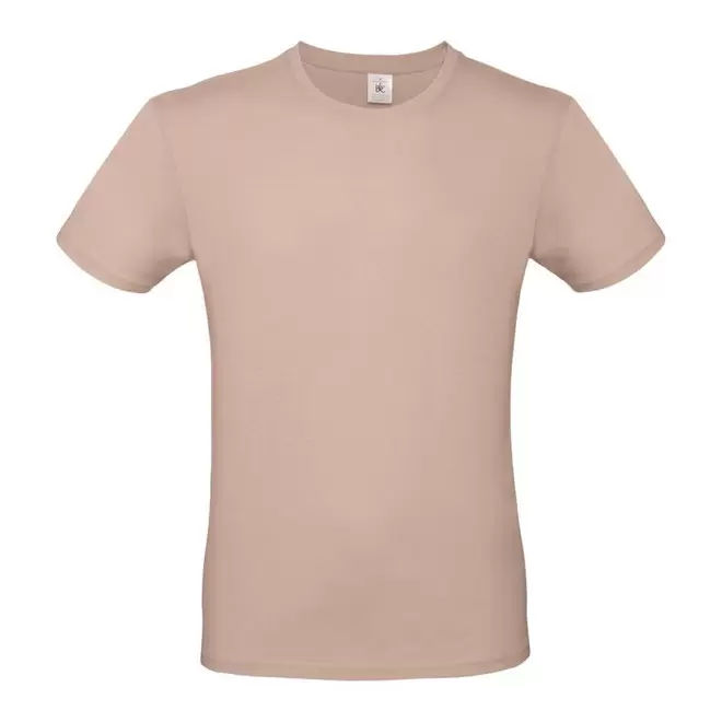 TEE-SHIRT HOMME B&C PERSONNALISABLE 'PALTO 145G' - millenial pink