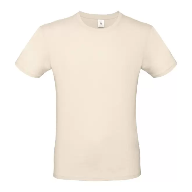 TEE-SHIRT HOMME B&C PERSONNALISABLE 'PALTO 145G' - naturel