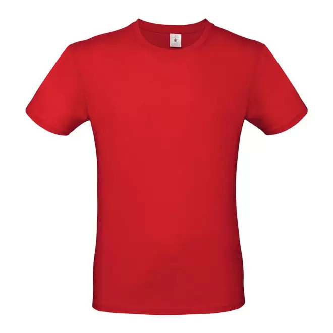 TEE-SHIRT HOMME B&C PERSONNALISABLE 'PALTO 145G' - rouge