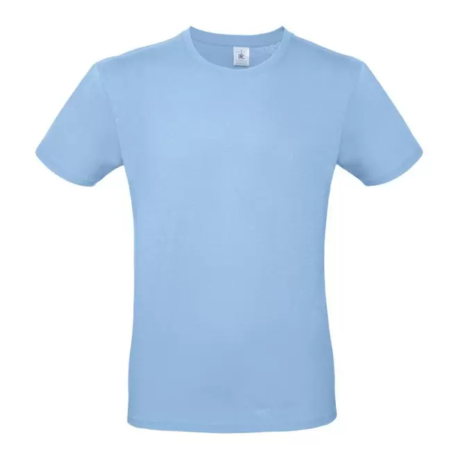 TEE-SHIRT HOMME B&C PERSONNALISABLE 'PALTO 145G' - bleu ciel