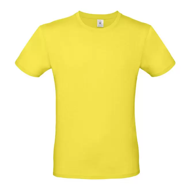 TEE-SHIRT HOMME B&C PERSONNALISABLE 'PALTO 145G' - jaune