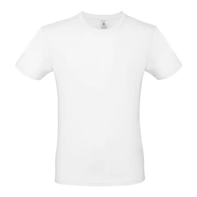 TEE-SHIRT PUBLICITAIRE HOMME BLANC B&C 'PALTO 145G' - blanc