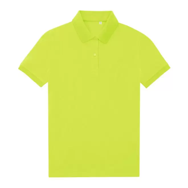POLO PERSONNALISABLE FEMME B&C 'RADOP' - citron vert