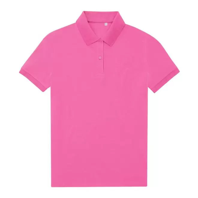 POLO PERSONNALISABLE FEMME B&C 'RADOP' - rose