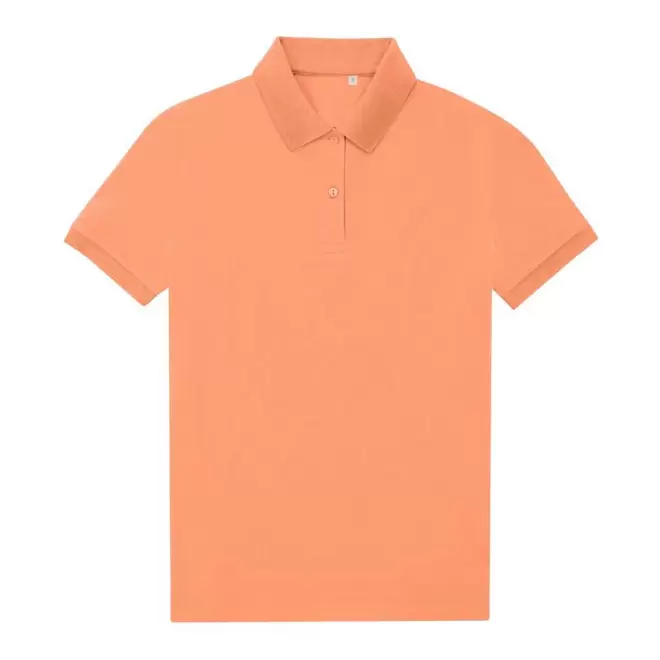 POLO PERSONNALISABLE FEMME B&C 'RADOP' - melon