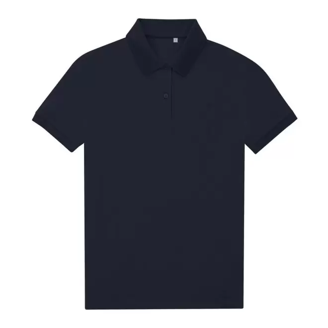 POLO PERSONNALISABLE FEMME B&C 'RADOP' - bleu marine